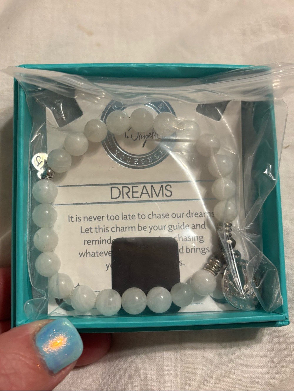 T. Jazelle beaded stretch bracelet-Dreams